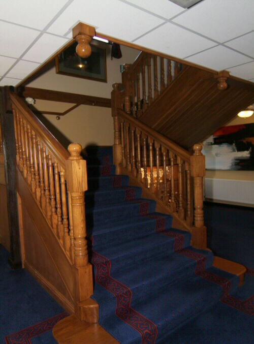 Golf Club main staircase
